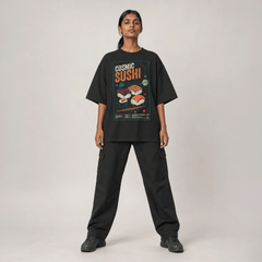 Cosmic Sushi Oversized T-Shirt