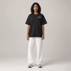 Velour Oversized T-Shirt