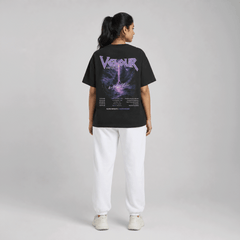 Velour Oversized T-Shirt