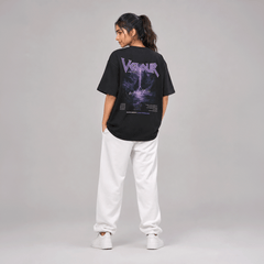 Velour Oversized T-Shirt
