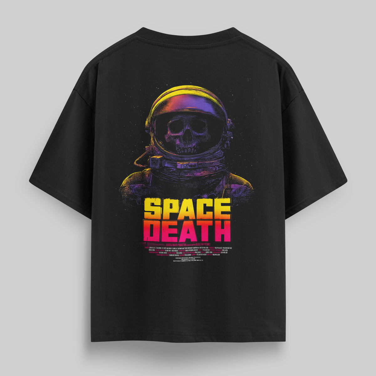 Space Death Oversized T-Shirt
