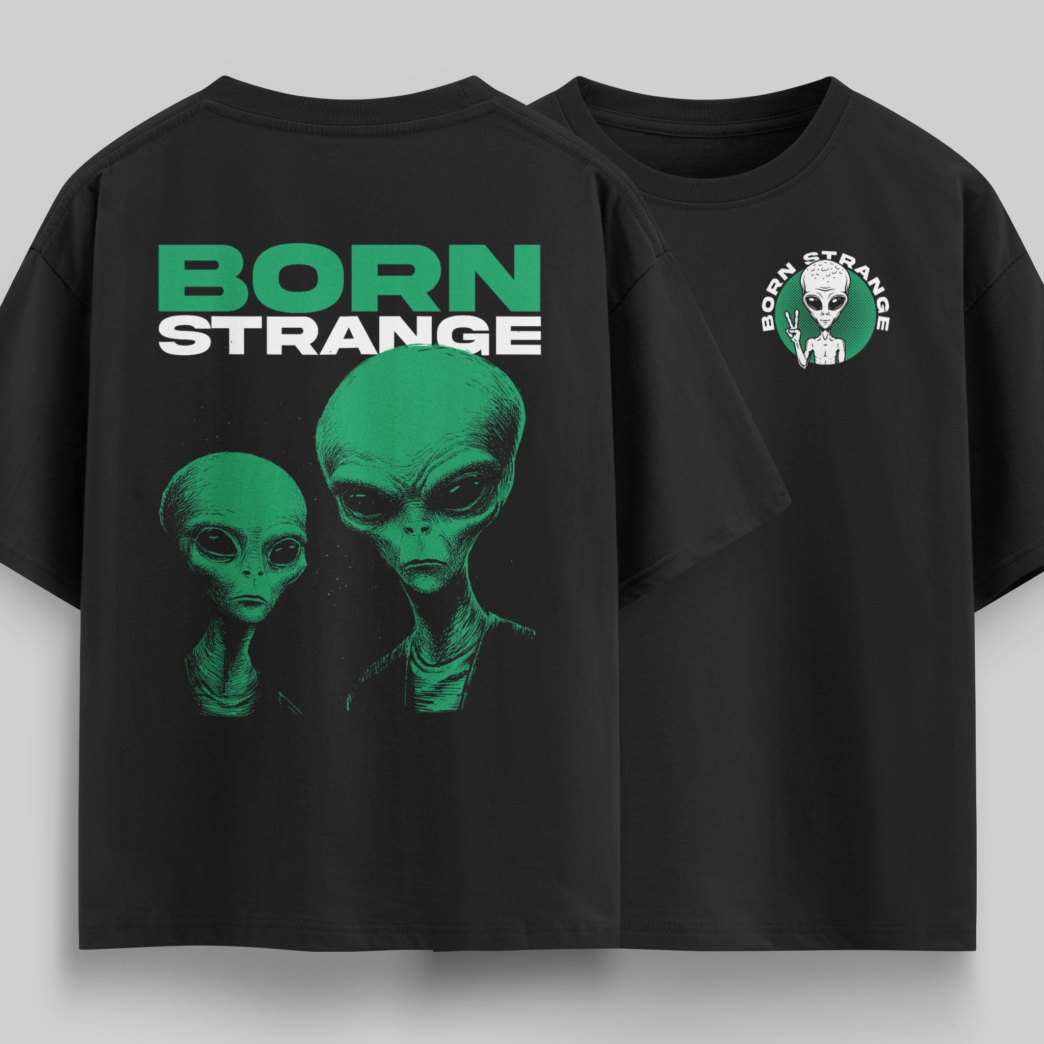 Born Strange Oversized T-Shirt