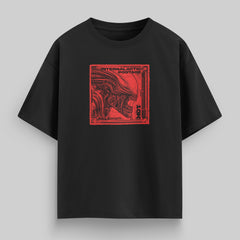 Intergalactic Postage Oversized T-Shirt