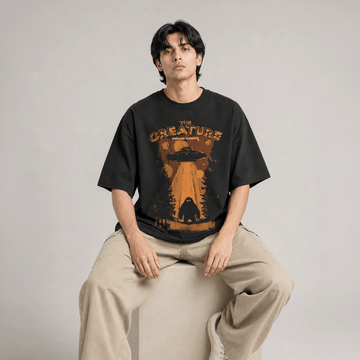 The Creature from Orion Oversized T-Shirt