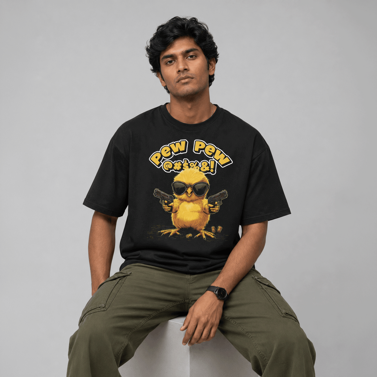 Pew Pew Oversized T-Shirt