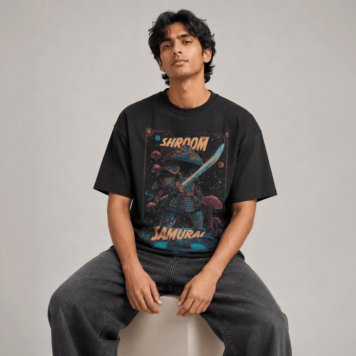 Shroom Samurai Oversized T-Shirt