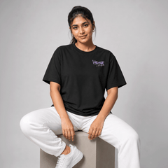 Velour Oversized T-Shirt